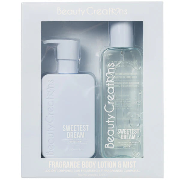 Beauty Creations Body Lotion and Fragance Set Sweetest Dream