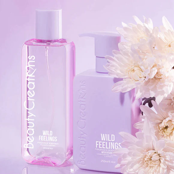 Beauty Creations Body Lotion and Fragance Set Wild Feeling