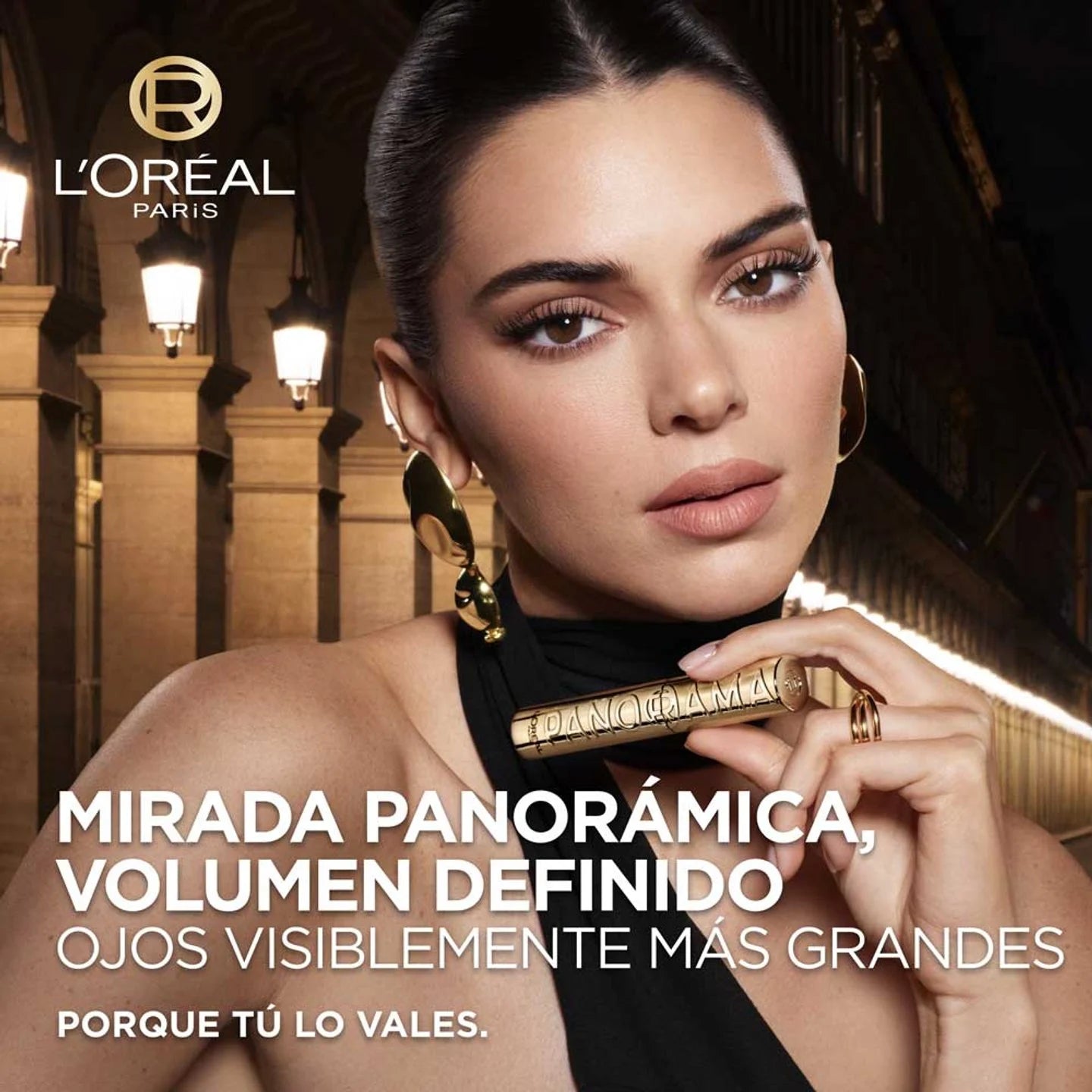 Loreal Máscara De Pestañas Panorama Con Fórmula Ultra-Flexible Voluminizadora