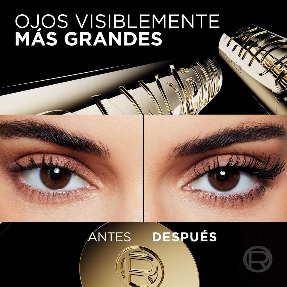 Loreal Máscara De Pestañas Panorama Con Fórmula Ultra-Flexible Voluminizadora