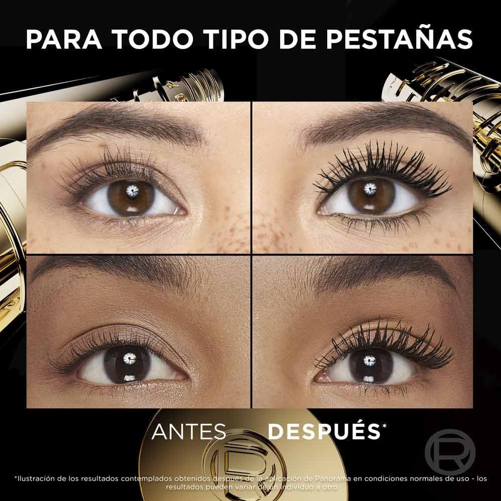 Loreal Máscara De Pestañas Panorama Con Fórmula Ultra-Flexible Voluminizadora