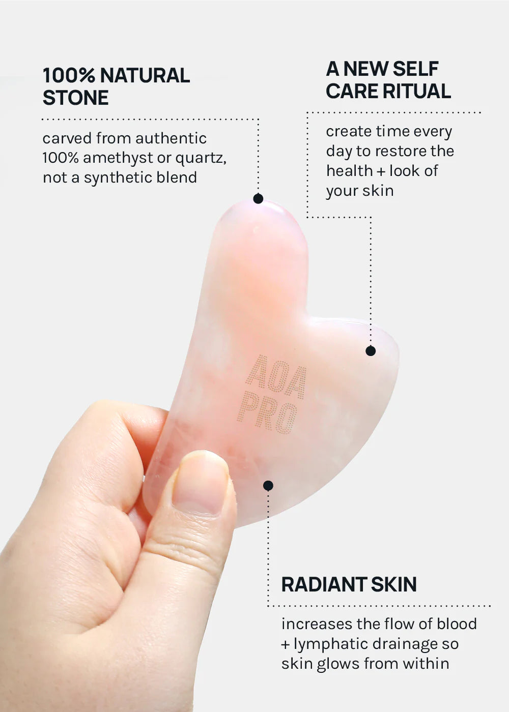 AOA Pro GUA SHA FACE MASSAGER