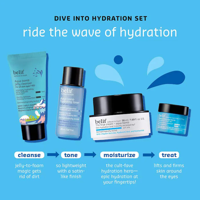 Belif Dive Into Hydration Set