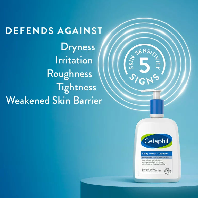 Cetaphil Daily Facial Cleanser (Oily to sensitive skin)
