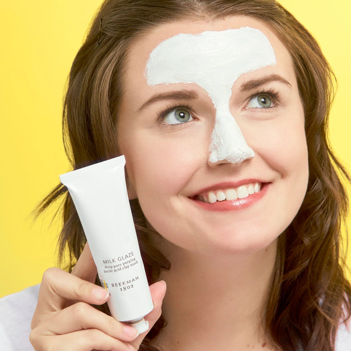 BEEKMAN Milk Glaze
Lactic Acid Pore Purging Clay Mask