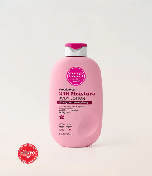 eos Shea Better 24H Moisture Body Lotion - Pomegranate Raspberry