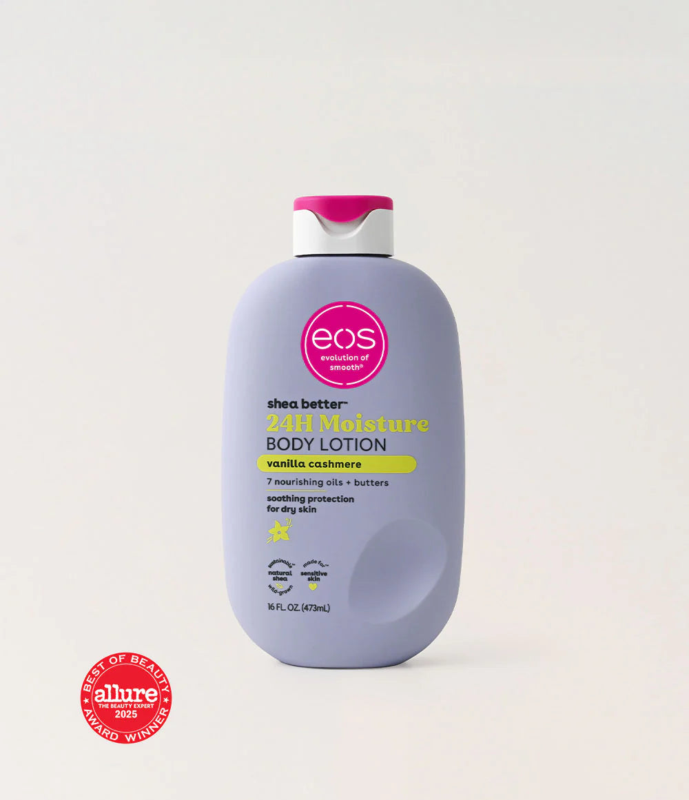 eos Shea Better 24H Moisture Body Lotion, Vanilla Cashmere