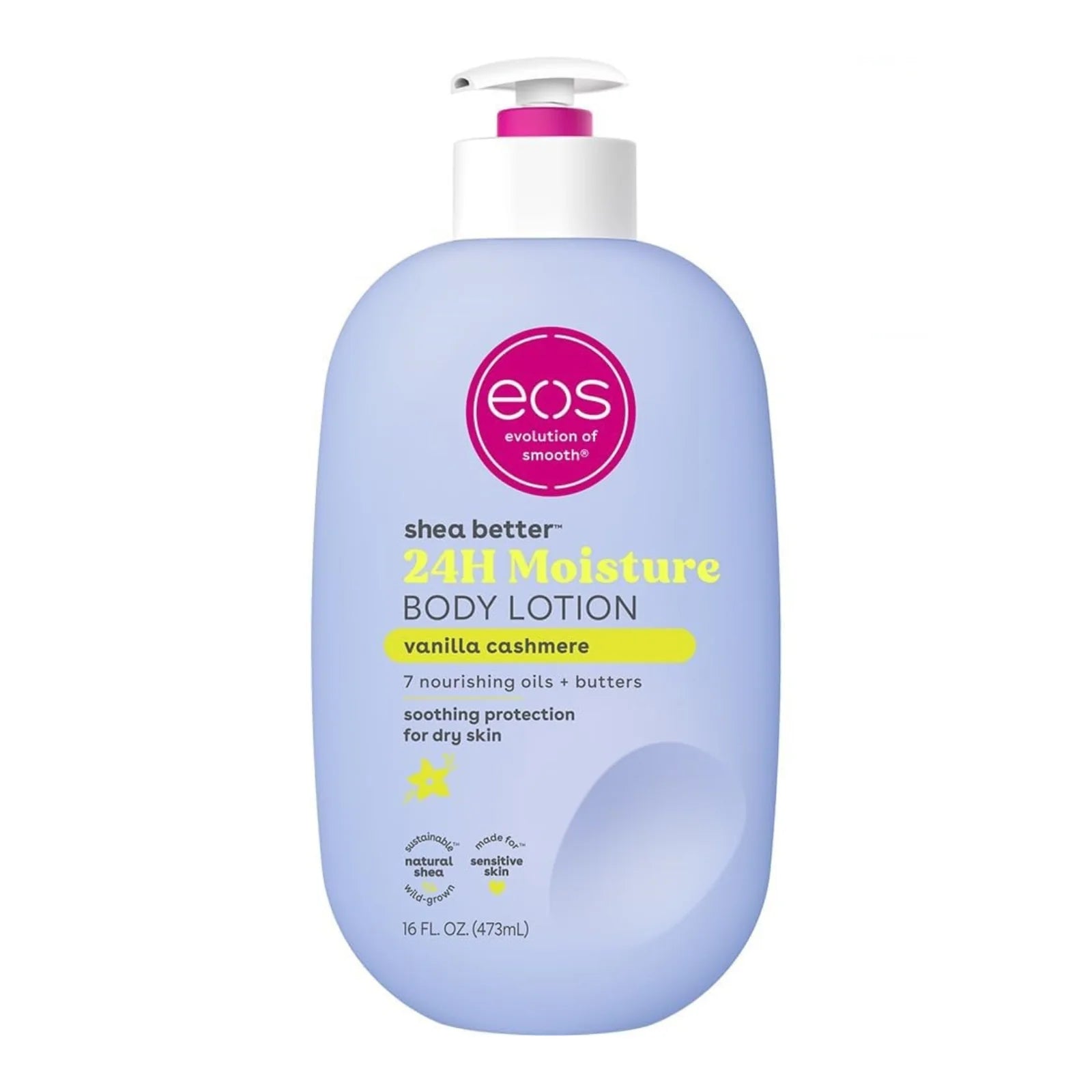 eos Shea Better 24H Moisture Body Lotion, Vanilla Cashmere