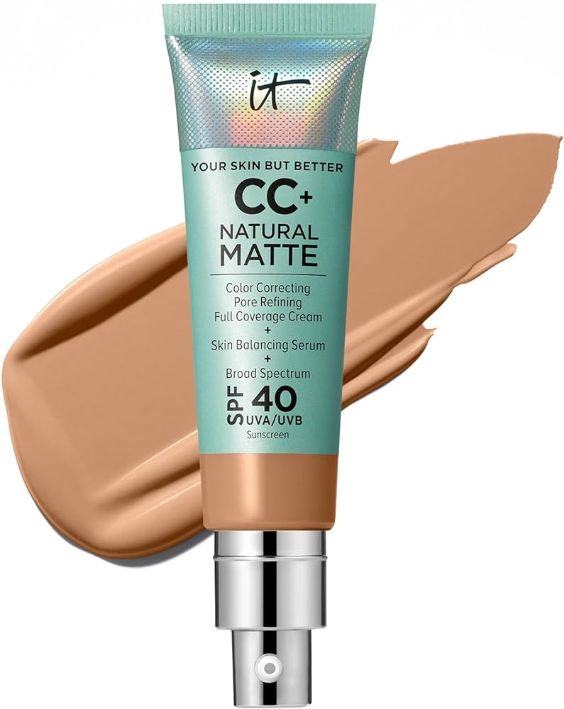 It Cosmetics CC+ Cream Natural Matte Foundation with SPF 40