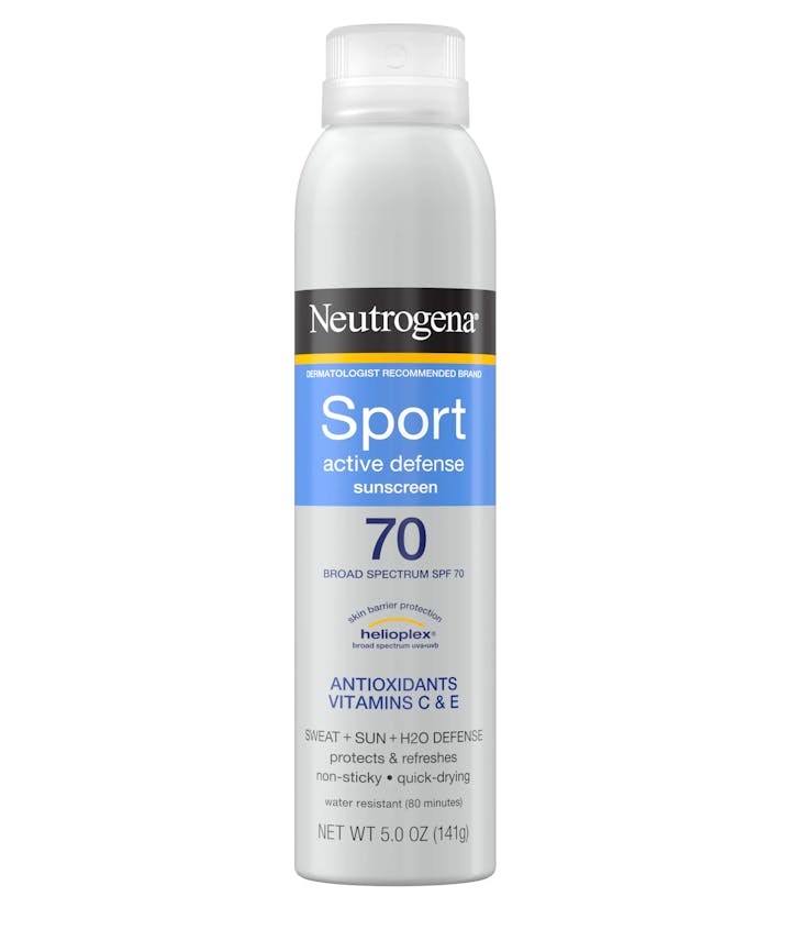 Neutrogena Sport Active Defense with Broad Spectrum SPF 70 Sunscreen Spray