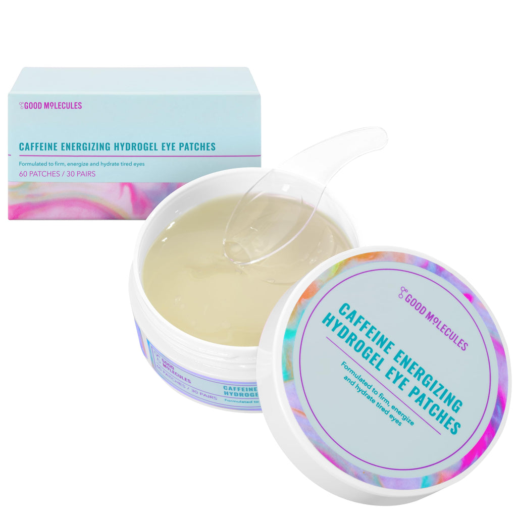 Parches para Ojos Energizantes de Cafeina Good Molecules