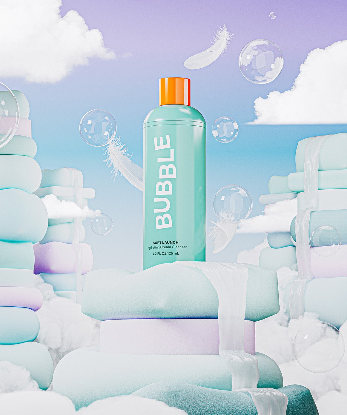 Bubble Hydrating Cream Cleanser