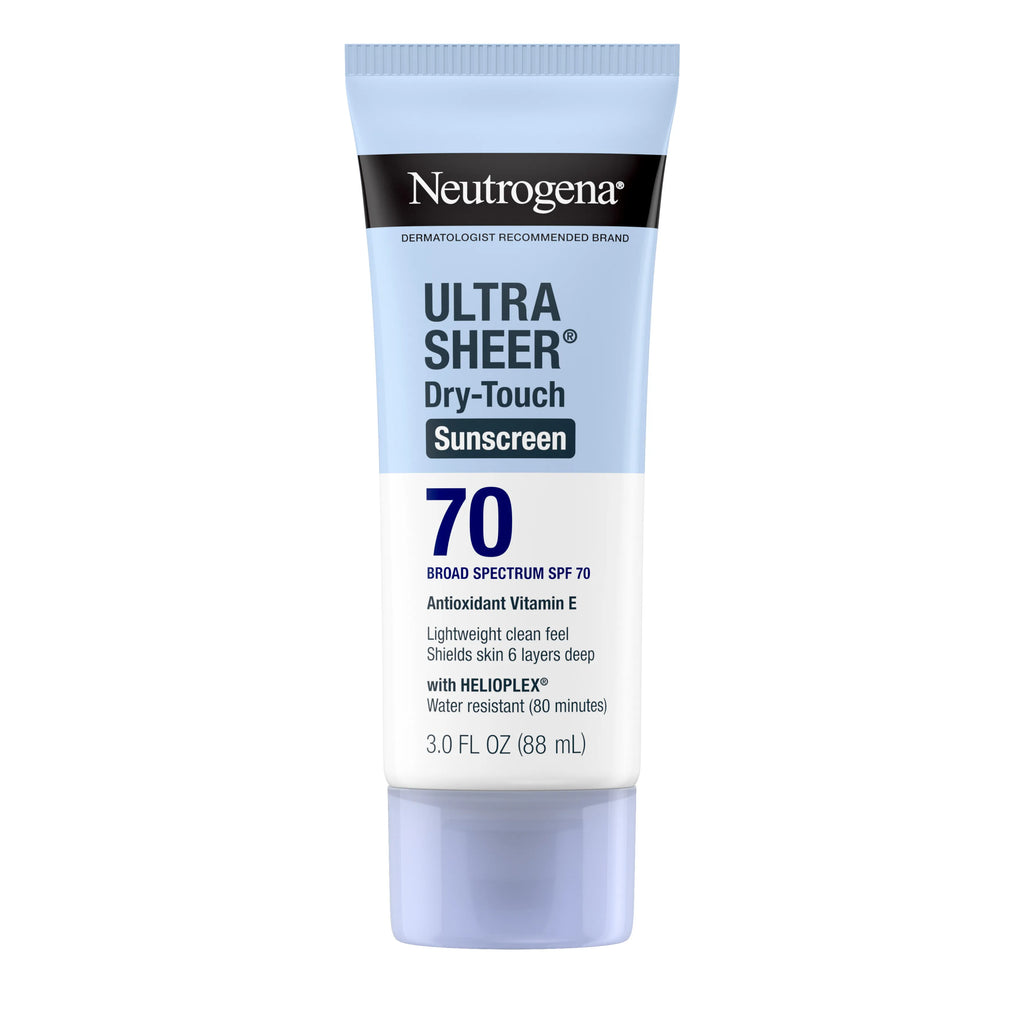 Neutrogena Ultra Sherry Dry Touch Sunscreen No Comedogenico SPF55