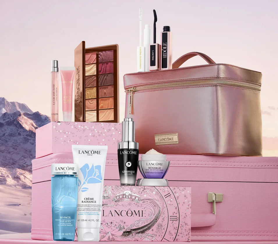 Lancome 10pcs Holiday Beauty Gift Box