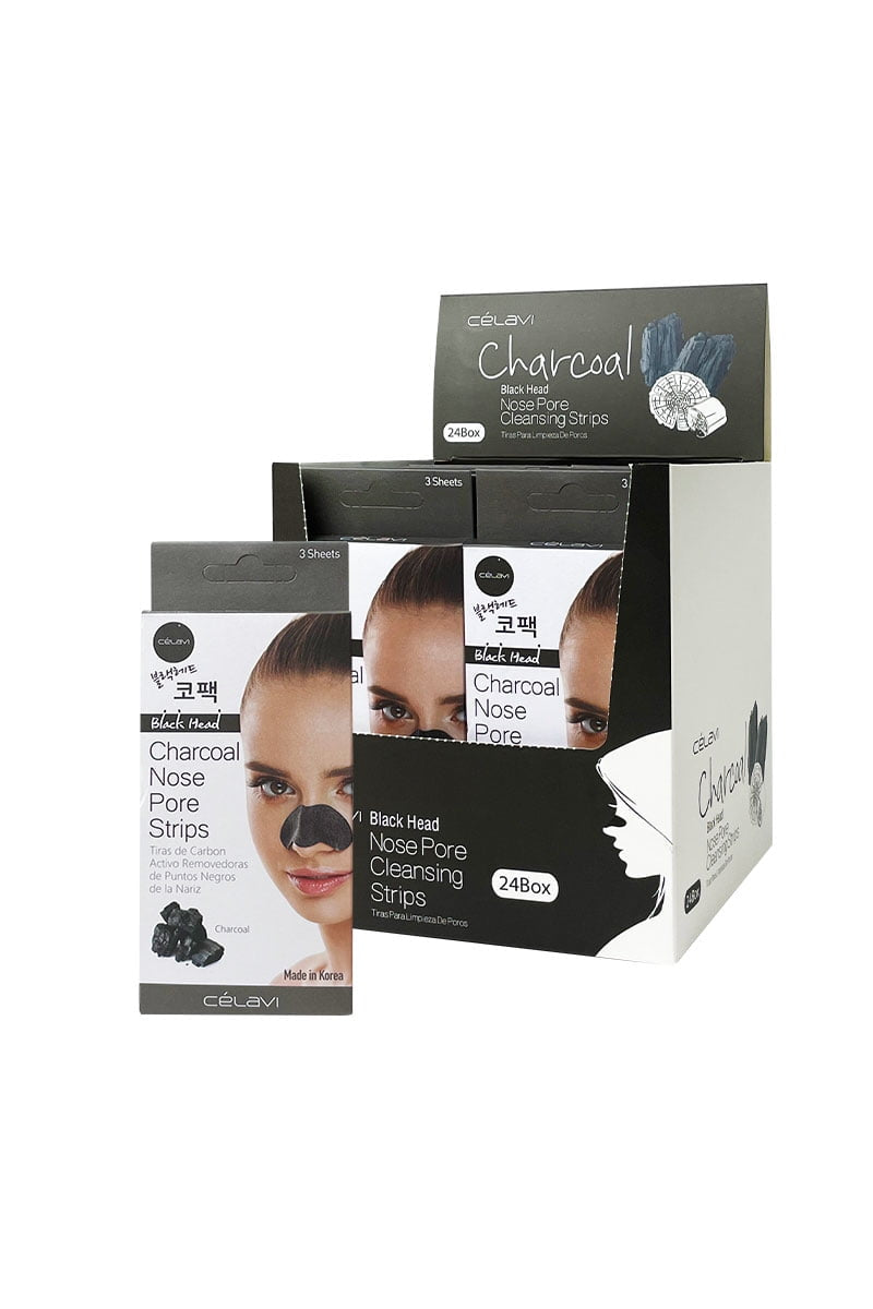 CELAVI Charcoal Nose Pore Strips