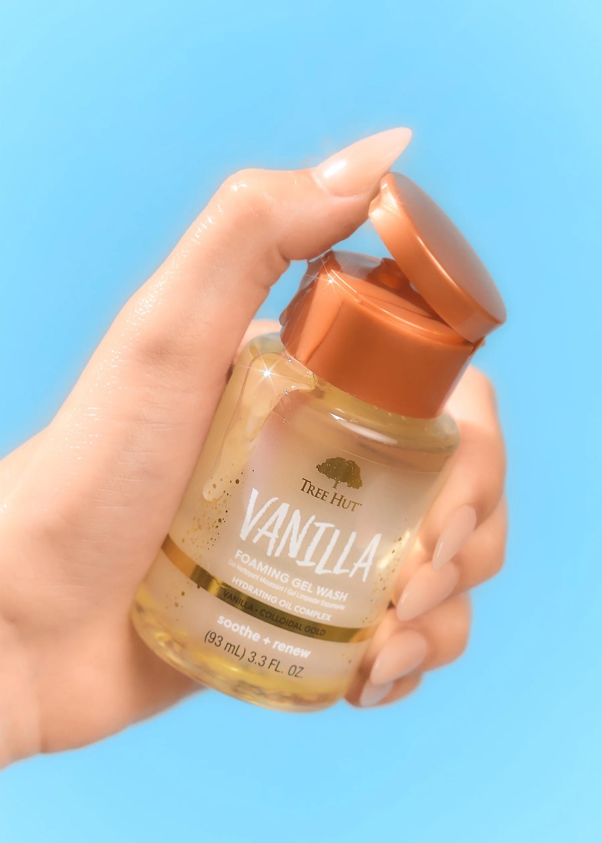 Tree Hut  Foaming Gel Body Wash Vainilla