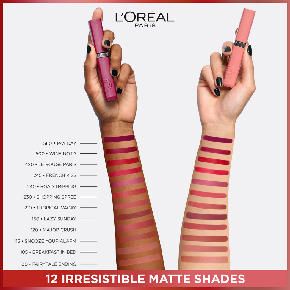 Loreal Infallible Matte Resistance Liquid Lipstick