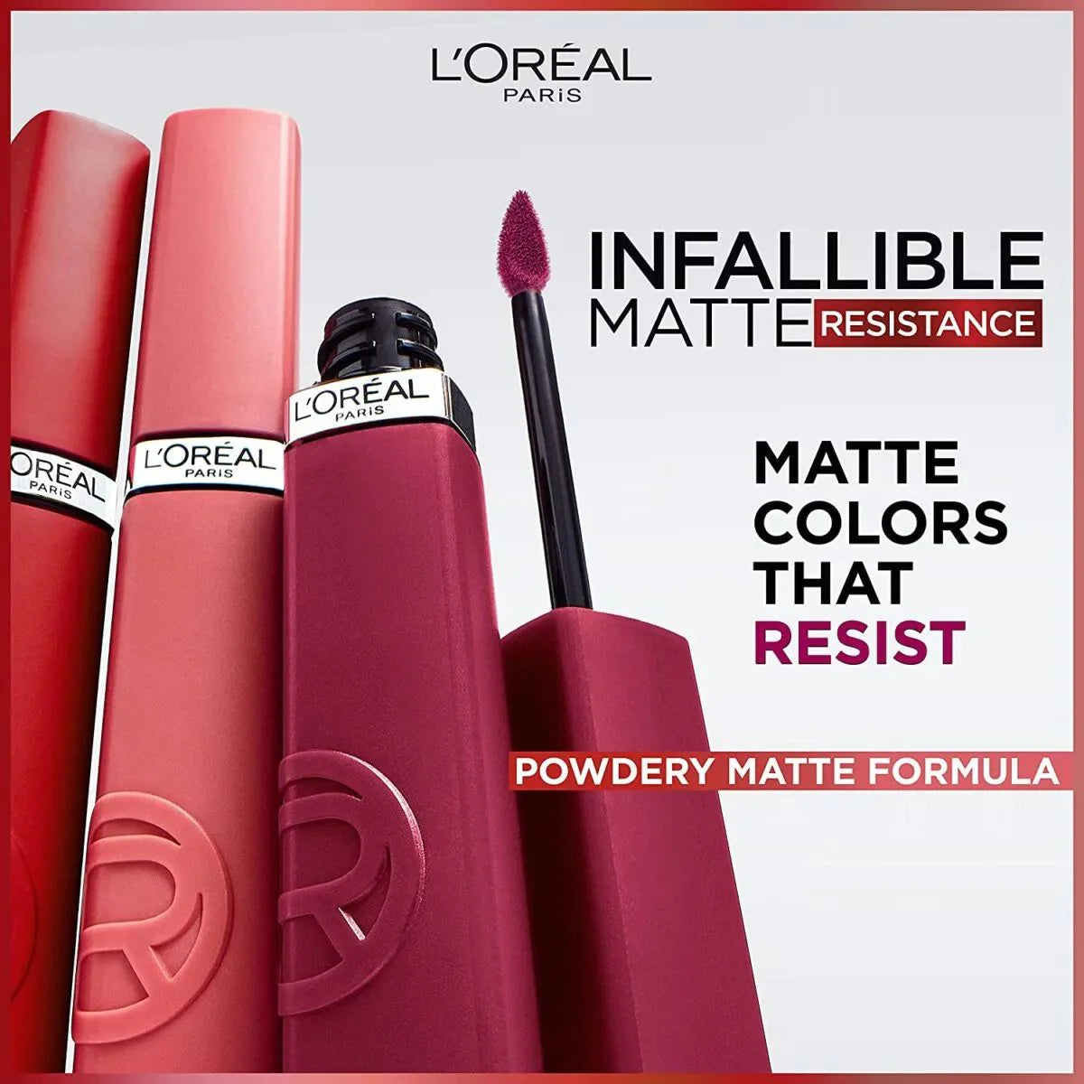 Loreal Infallible Matte Resistance Liquid Lipstick