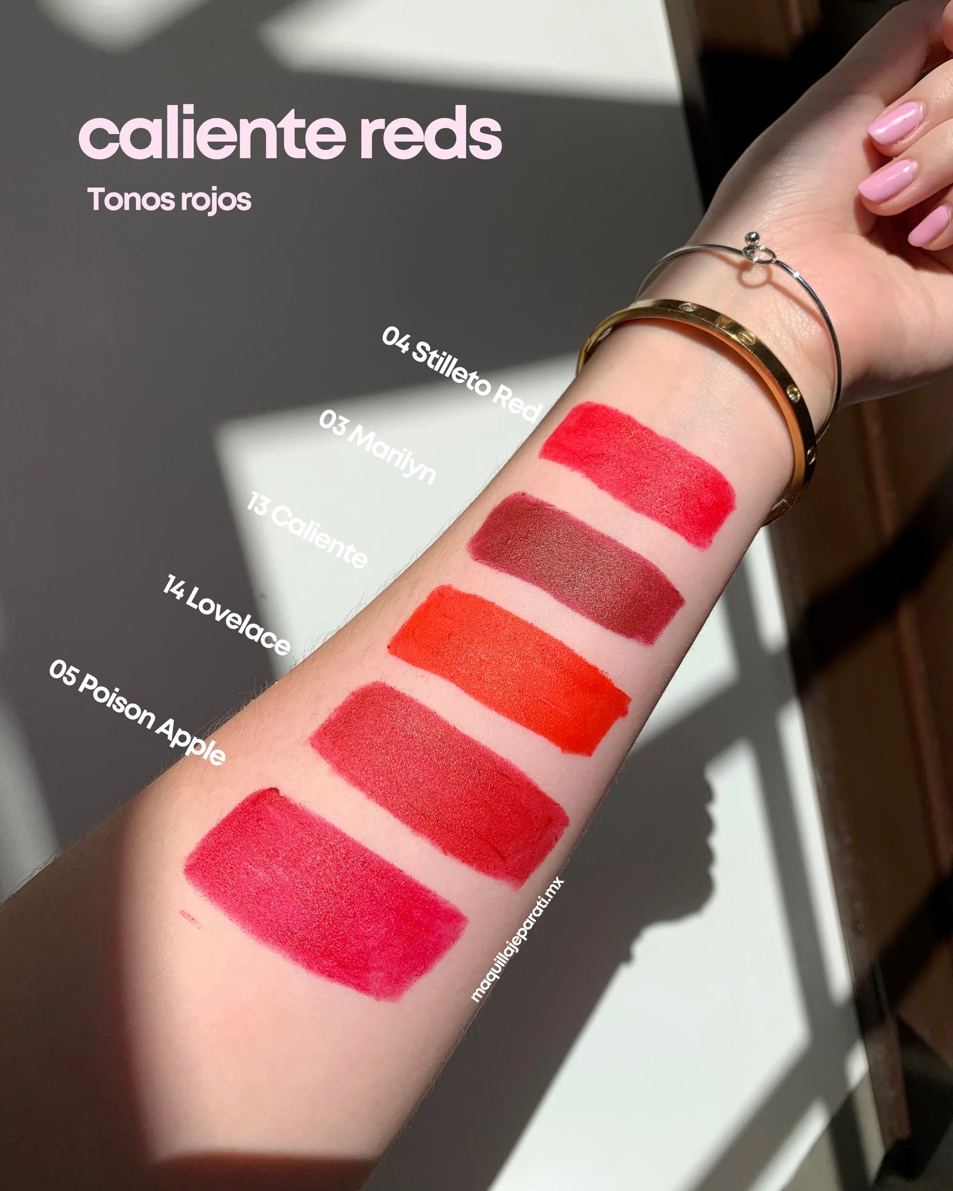 Italia Deluxe Mousse Matte Lipstick- Top Five Sets