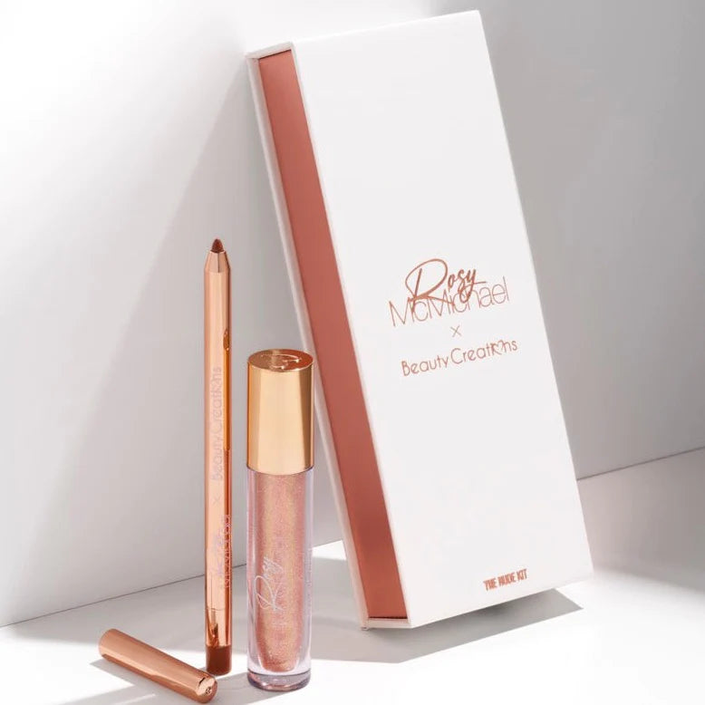 Rosy McMichael x Beauty Creations The Nude Lip Kit