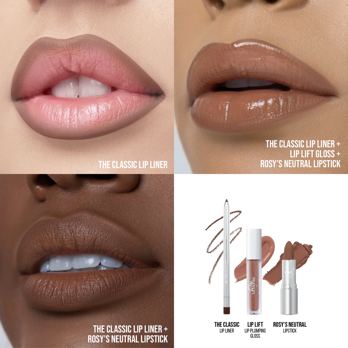 Rosy McMichael x Beauty Creations The Not So Classic Lip Kit