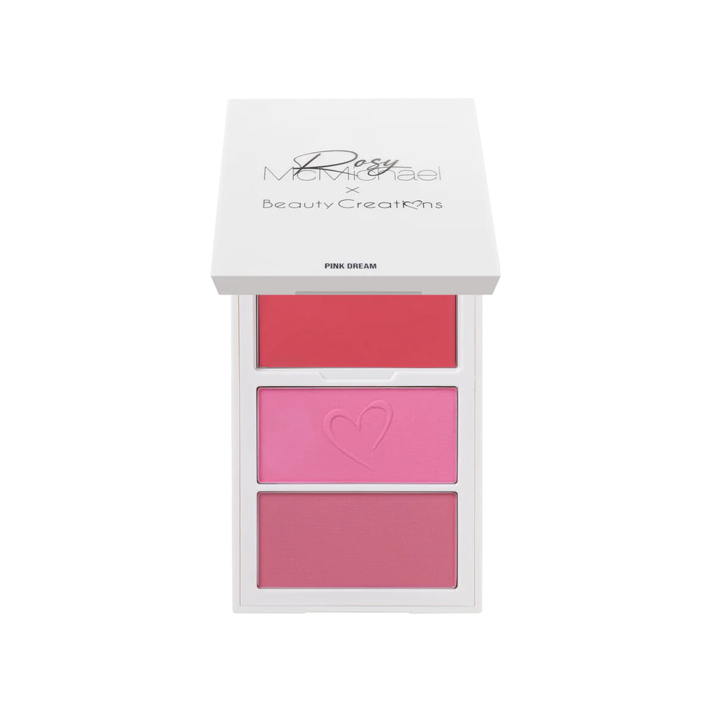 Rosy McMichael x Beauty Creations Pink Dream Blushes