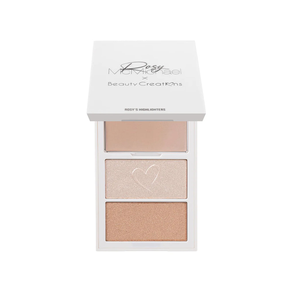 Rosy McMichael x Beauty Creations Highlighters