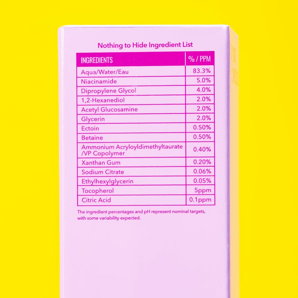 Good Molecules 5% Niacinamide Serum with Ection