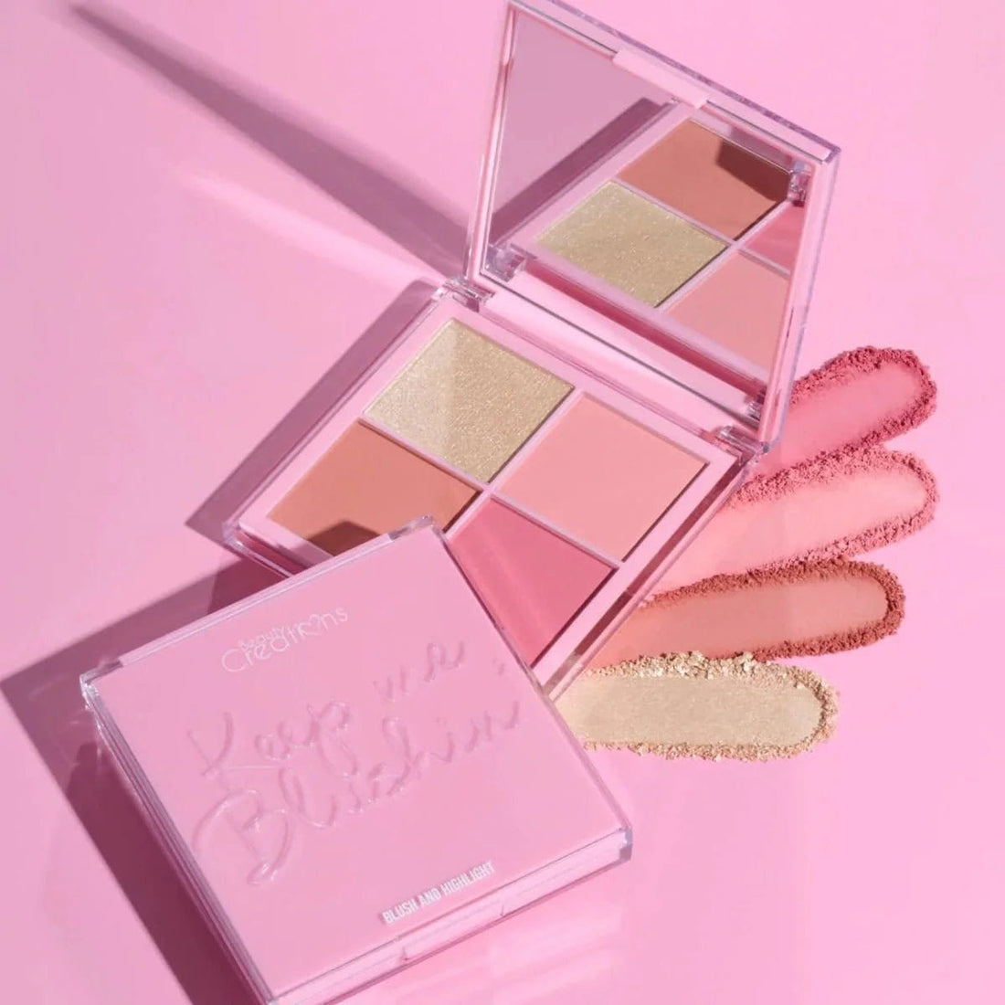 Beauty Creations- Rubor Keep Me Blushin’- Paleta de rubores 24/7