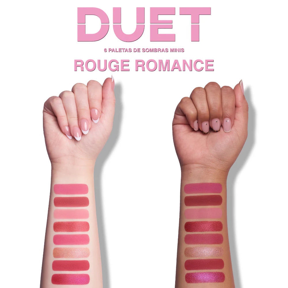 Beauty Creations Duet Mini Snap Palette Rouge Romance
