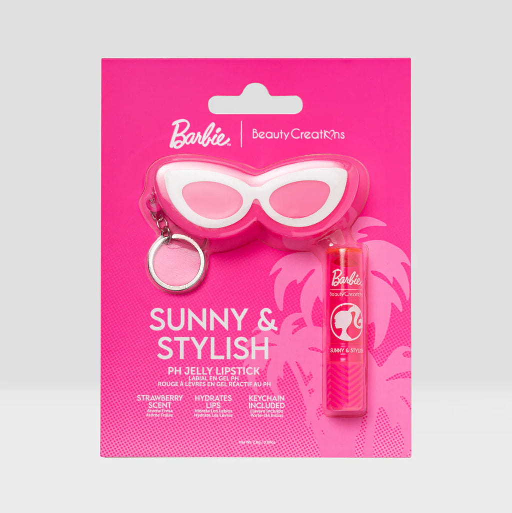 Beauty Creations Barbie Sunny & Stylish PH Lip Jelly Lipstick Keychain