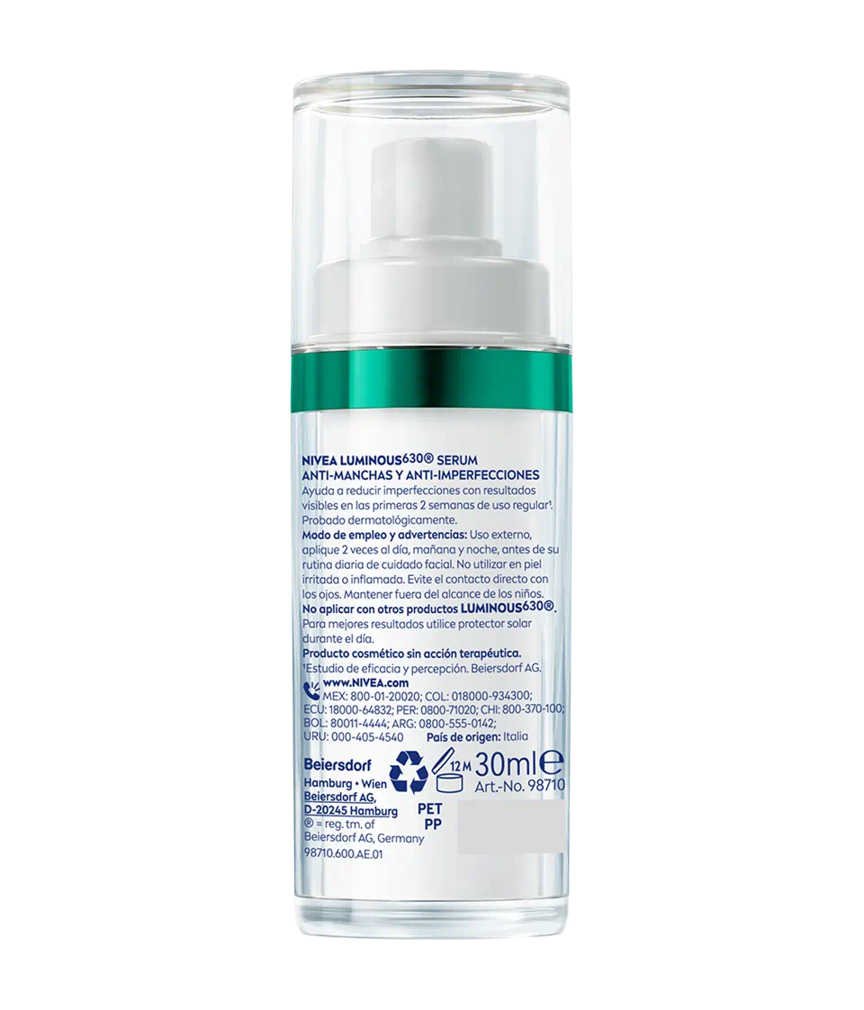 Nivea Luminous 630 Anti-Manchas Serum Anti-Imperfecciones