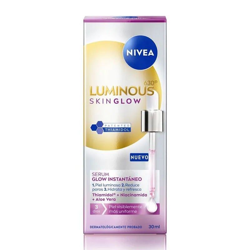 Nivea Luminous640  SKIN GLOW Sérum Glow Instantáneo