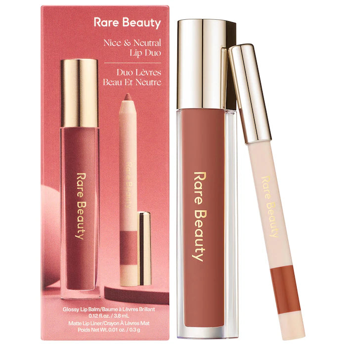 Rare Beauty Neutral Lip Gloss and Liner Duo