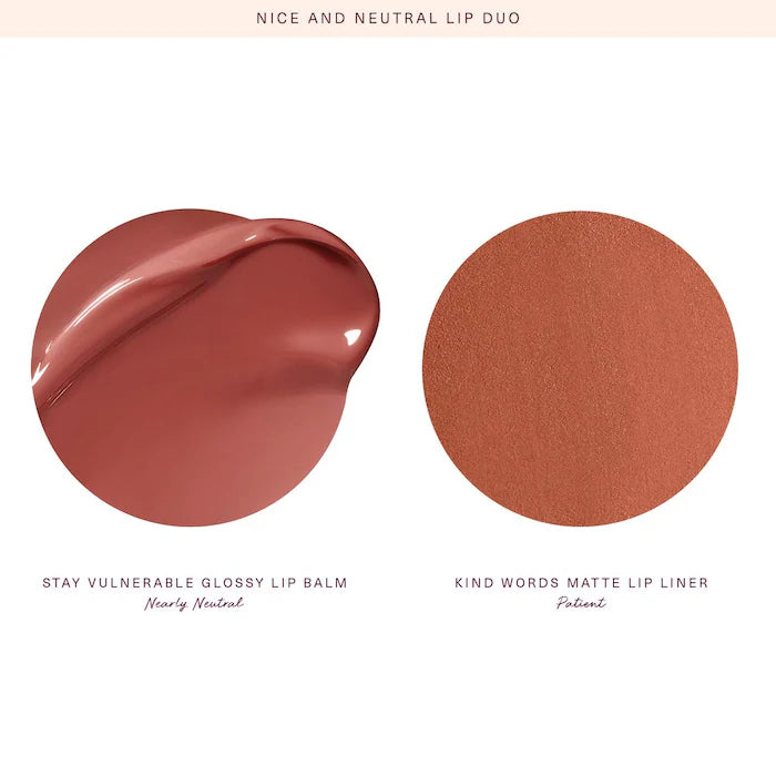 Rare Beauty Neutral Lip Gloss and Liner Duo