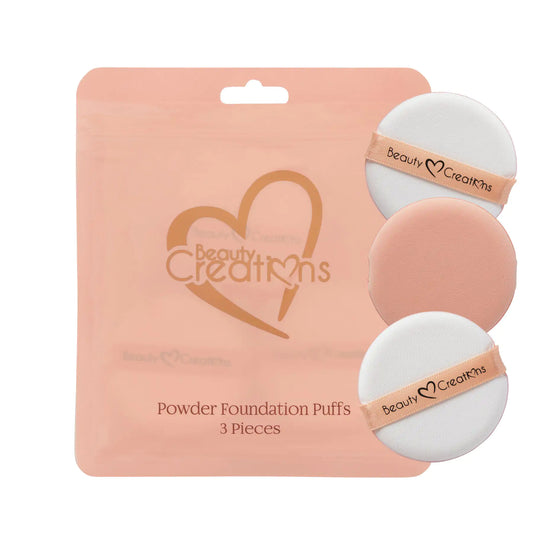 Beauty Creations Powder Foundation 3pcs Puff