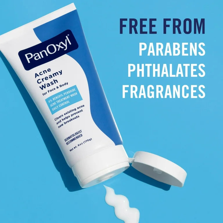 Panoxyl Acne Creamy Wash 4% Peroxide