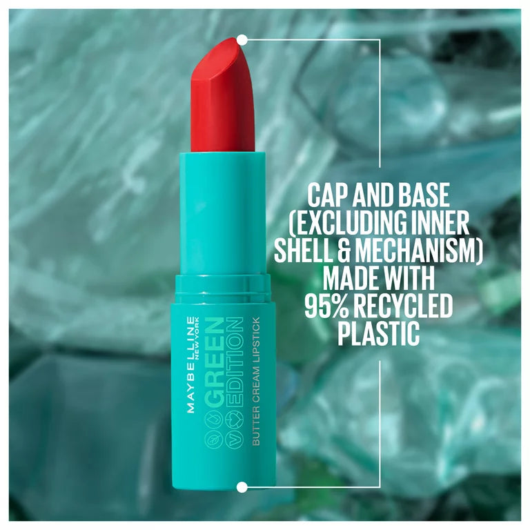 Maybelline Butter Cream Lipstick Green Edition