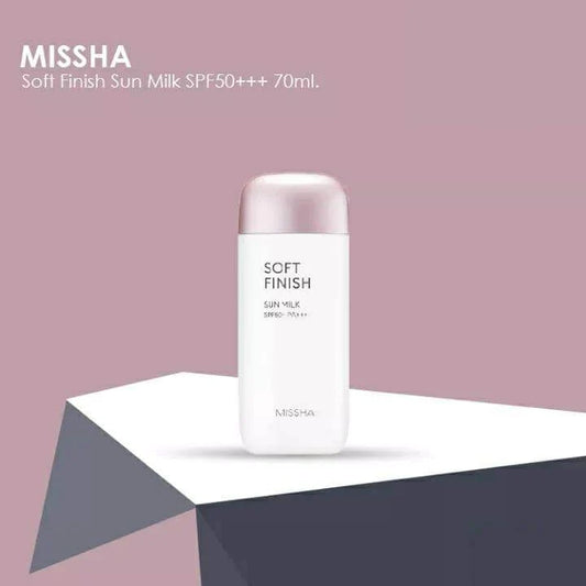 Missha Soft Finish Sun Milk Sunscreen SPF50