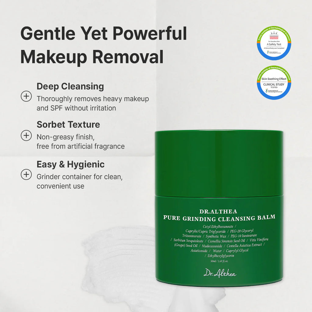 Dr Althea Puré Grinding Cleansing Balm