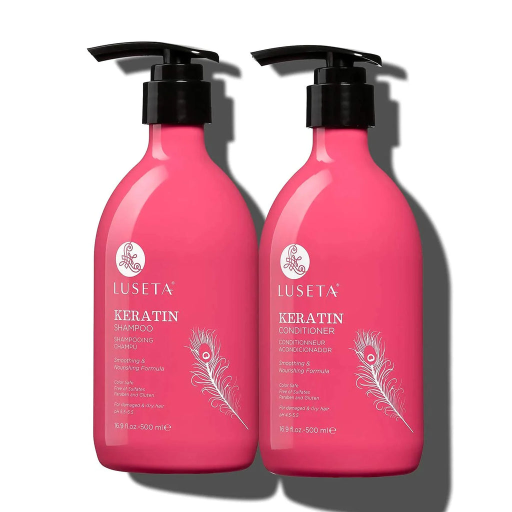 Luseta Keratin Smooth Shampoo & Acondicionador