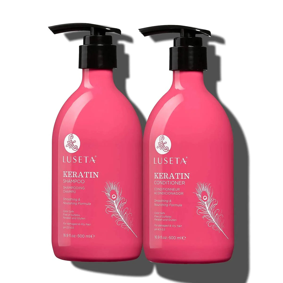 Luseta Keratin Smooth Shampoo & Acondicionador