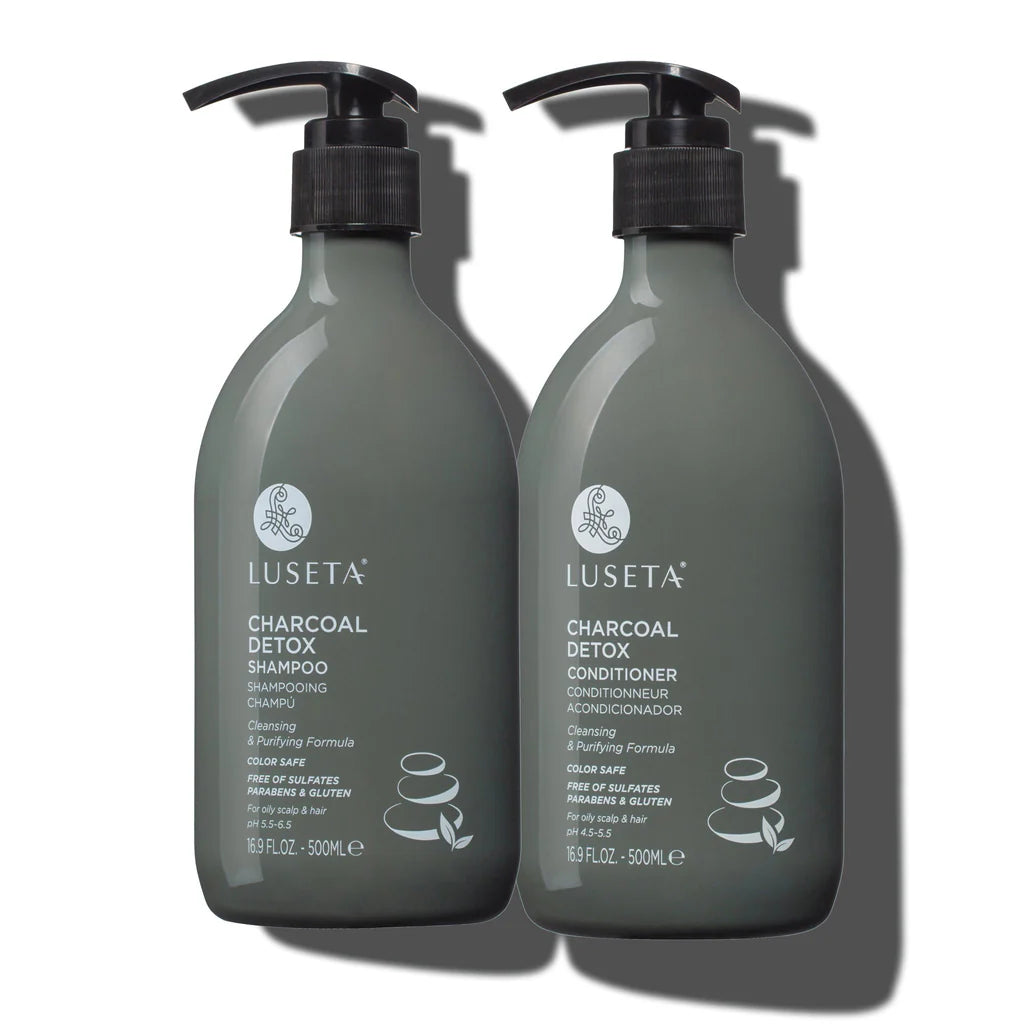 Luseta Charcoal Detox Shampoo&Acondicionador