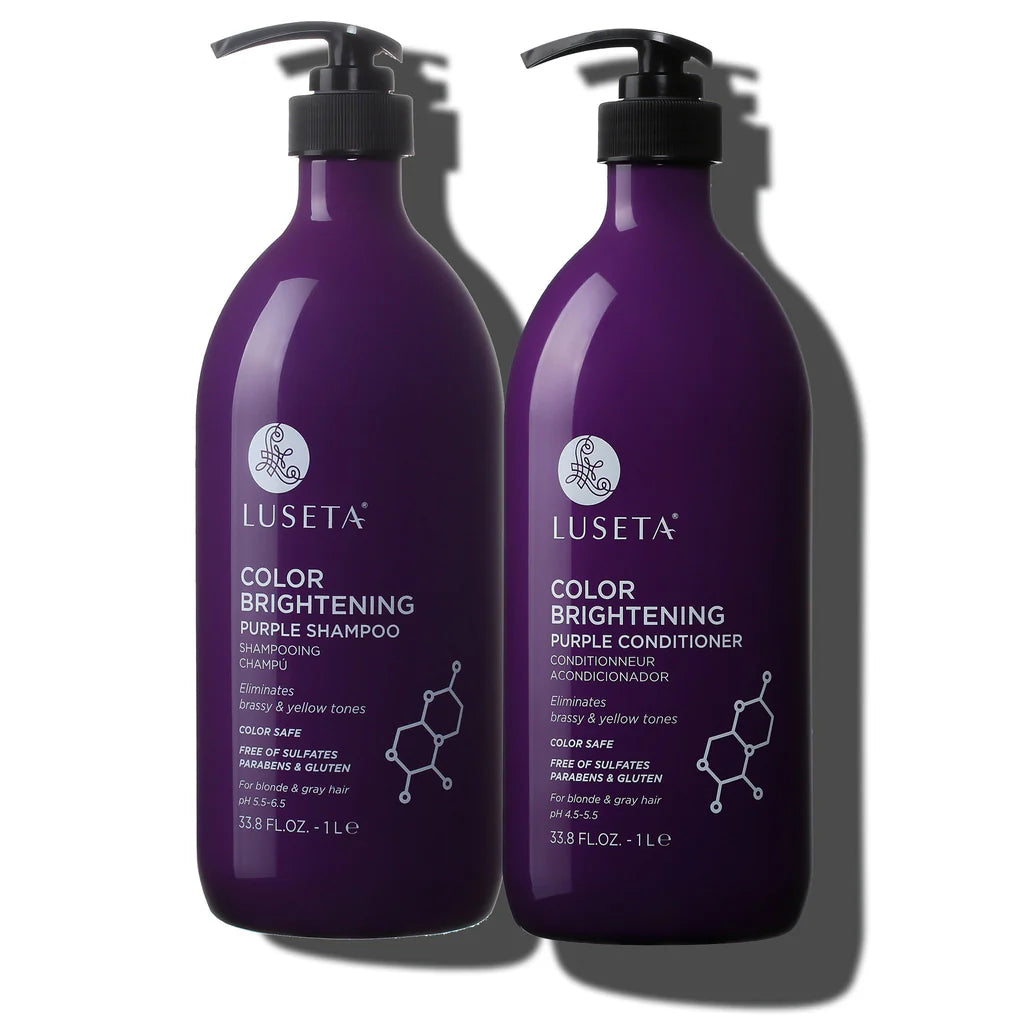 Luseta Beauty Color Brightening Purple Shampoo&Acondicionador