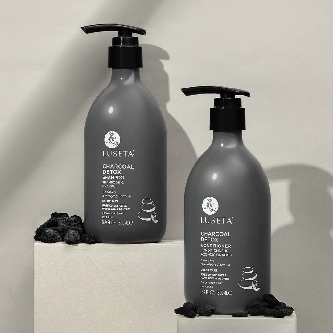 Luseta Charcoal Detox Shampoo&Acondicionador