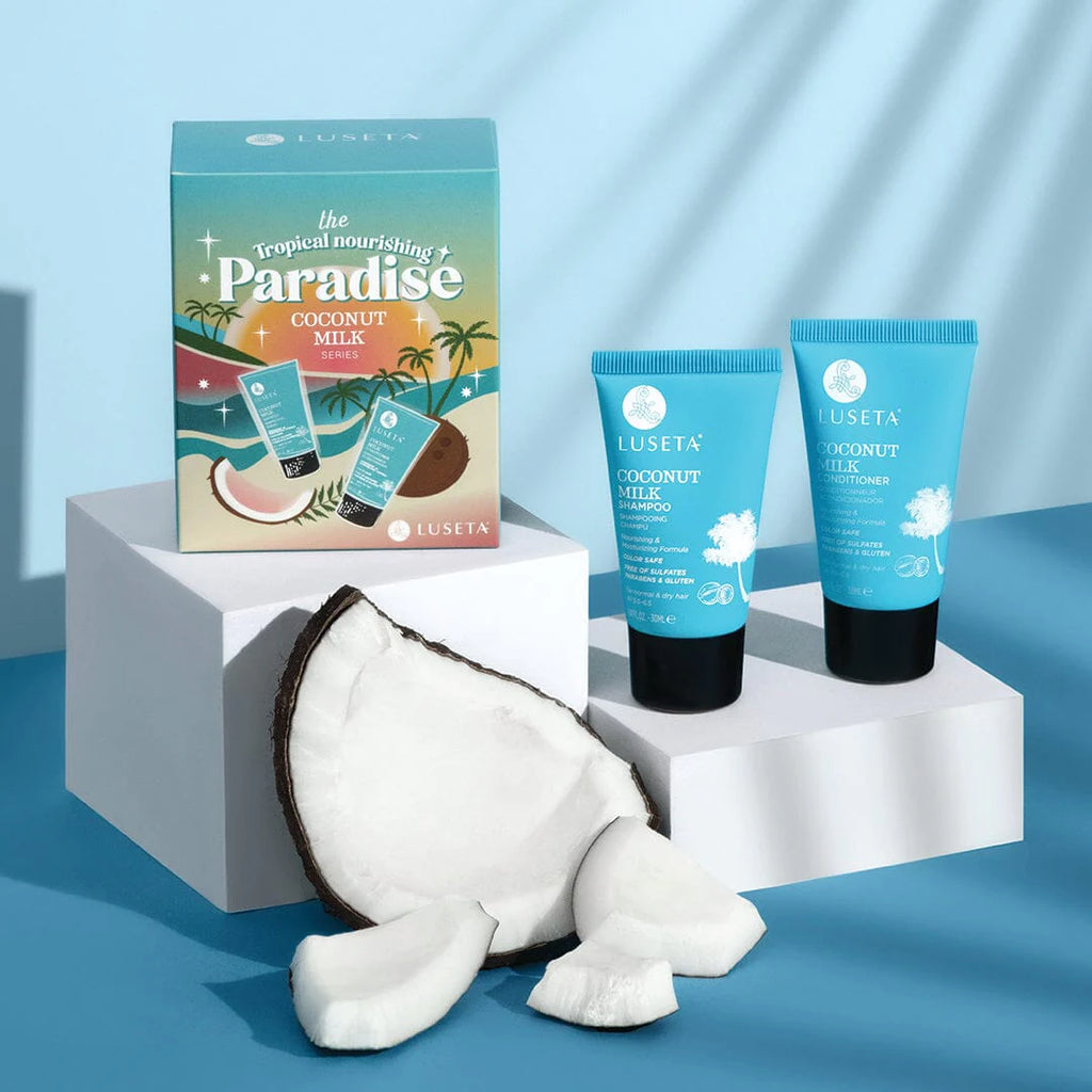 Luseta Coconut Milk Travel Set Duo
