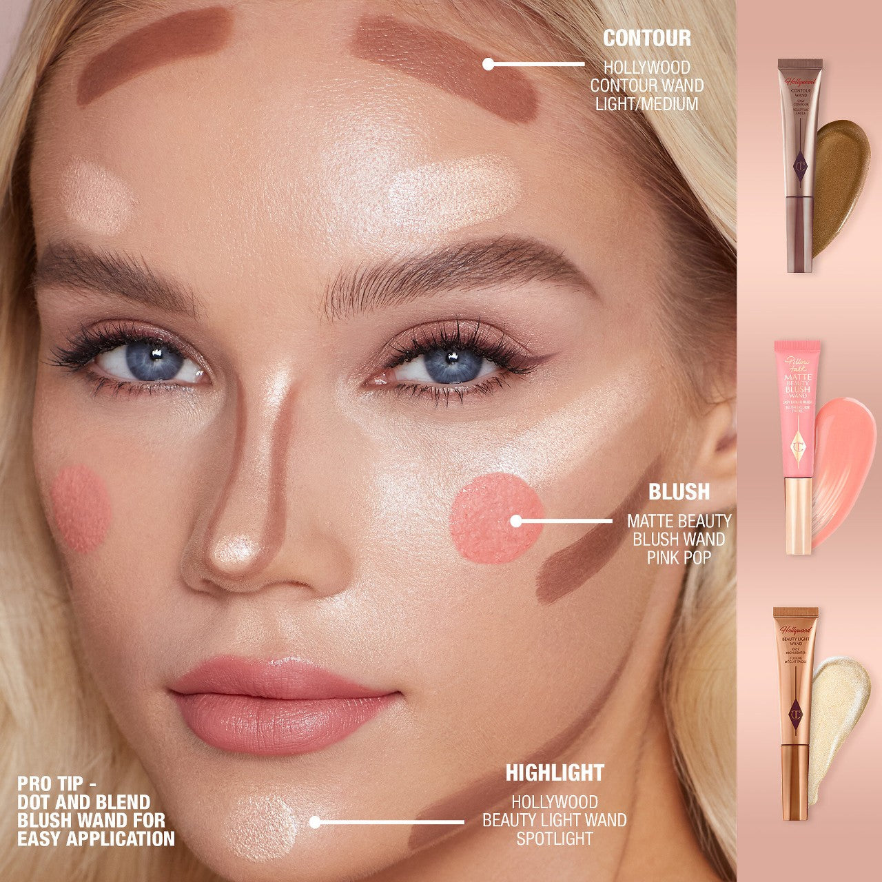 Charlotte Tilbury Matte Blush Wand