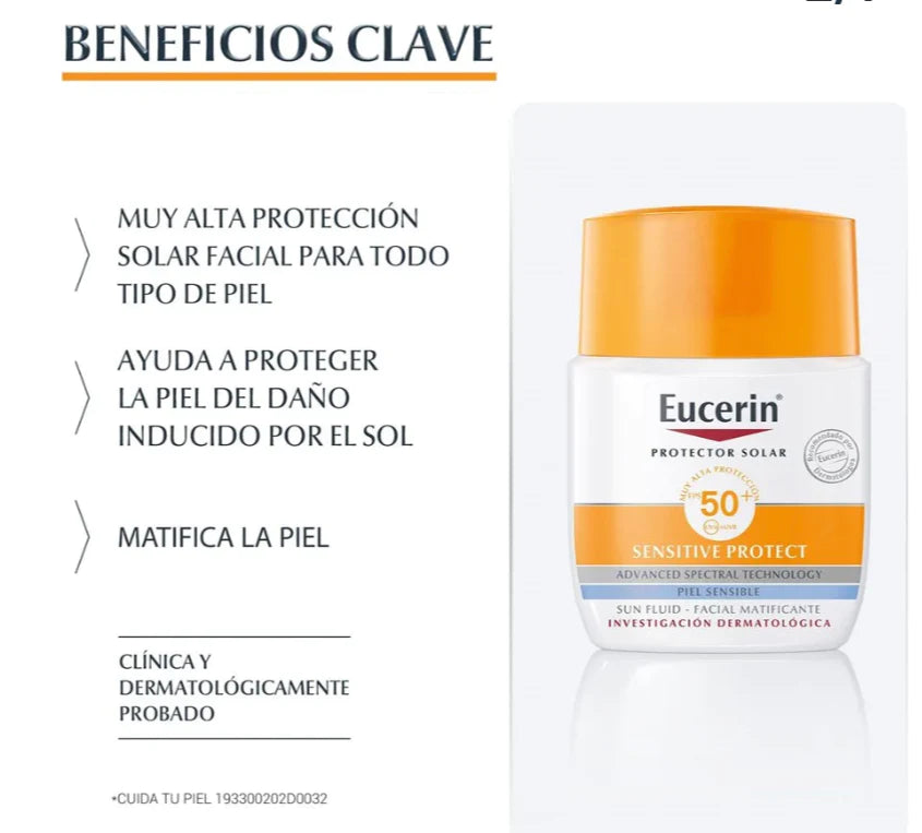 Eucerin Sensitive Protect Matificante SPF50