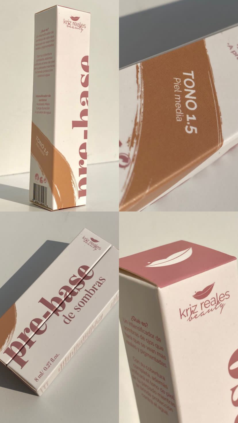 Pre Base de Sombras Kriz Reales Beauty