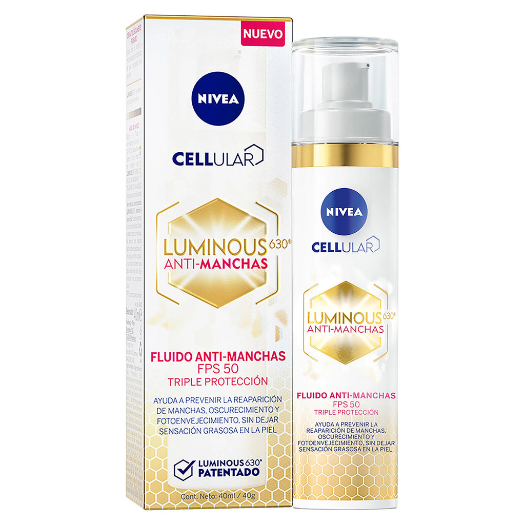 Nívea Fluido Triple Protector Solar AntiManchas SPF50